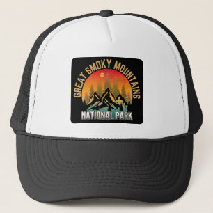 Gorra De Camionero Parque Nacional de las Grandes Montañas Humeantes