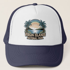 Gorra De Camionero Parque nacional de las Islas Vírgenes