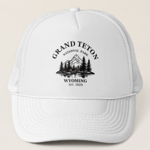 Gorra De Camionero Parque nacional de las montañas del Gran Tetón Wyo