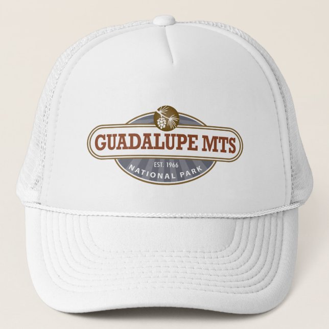 Gorra De Camionero Parque nacional de las Montañas Guadalupe (Anverso)