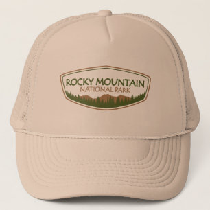 Gorra De Camionero Parque Nacional de las Montañas Rocosas