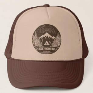 Gorra De Camionero Parque Nacional de las Montañas Rocosas