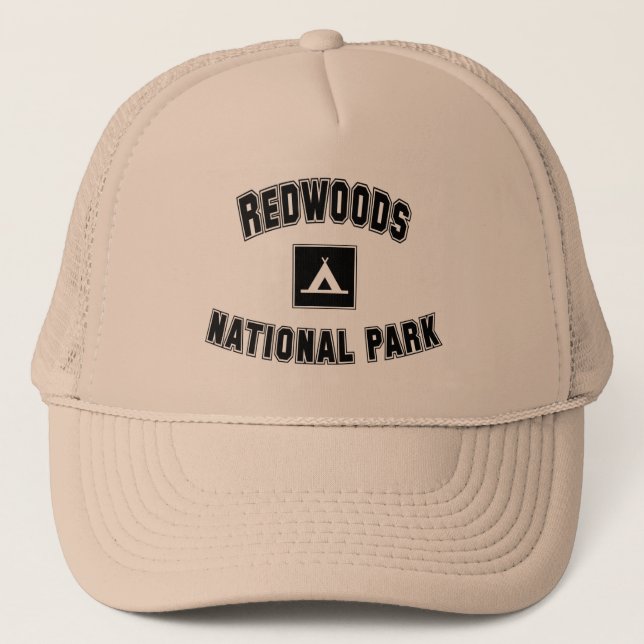 Gorra De Camionero Parque nacional de las secoyas (Anverso)