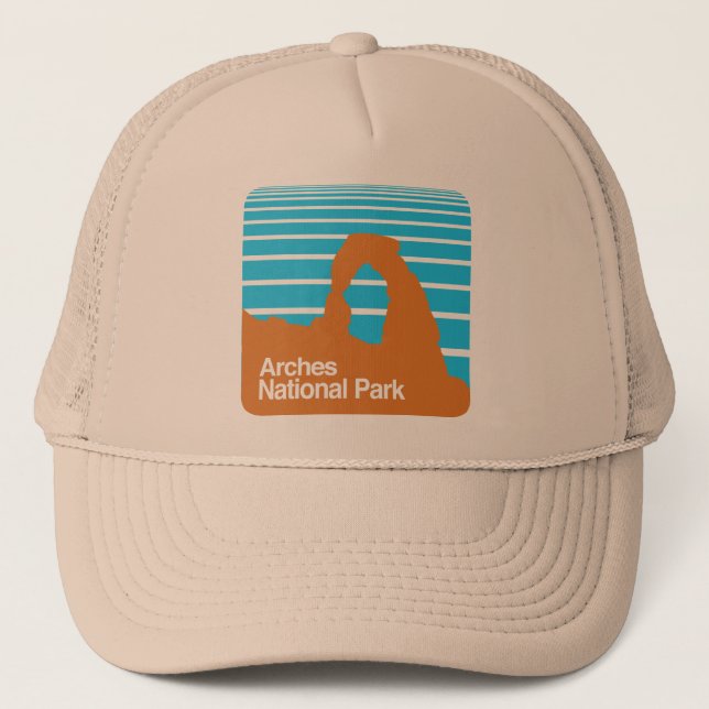 Gorra De Camionero Parque nacional de los arcos (Anverso)