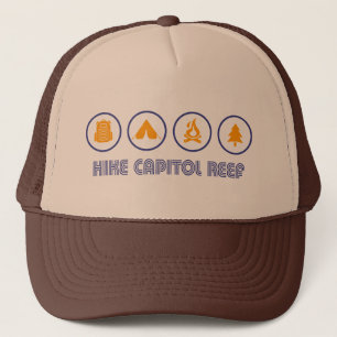 Gorra De Camionero Parque nacional de los arrecifes del Capitolio