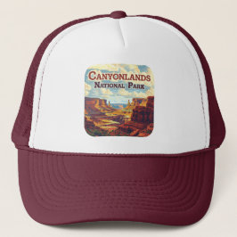 Gorra De Camionero Parque nacional de los Cañones, Utah Moab Retro