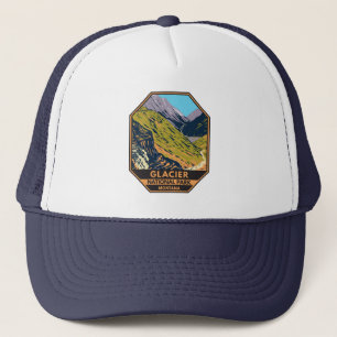 Gorra De Camionero Parque nacional de los glaciares en la calle Sun