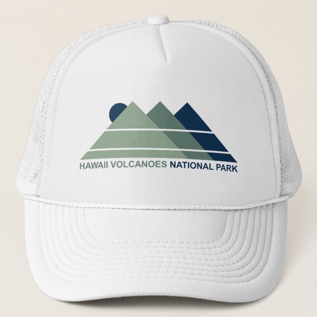 Gorra De Camionero Parque nacional de los Volcanes de Hawái (Anverso)