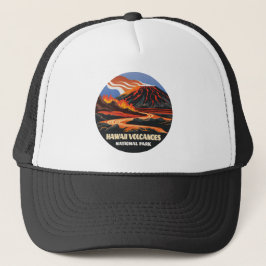 Gorra De Camionero Parque nacional de los Volcanes de Hawái Mauna Loa