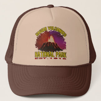 Gorra De Camionero Parque nacional de los volcanes de Hawaii