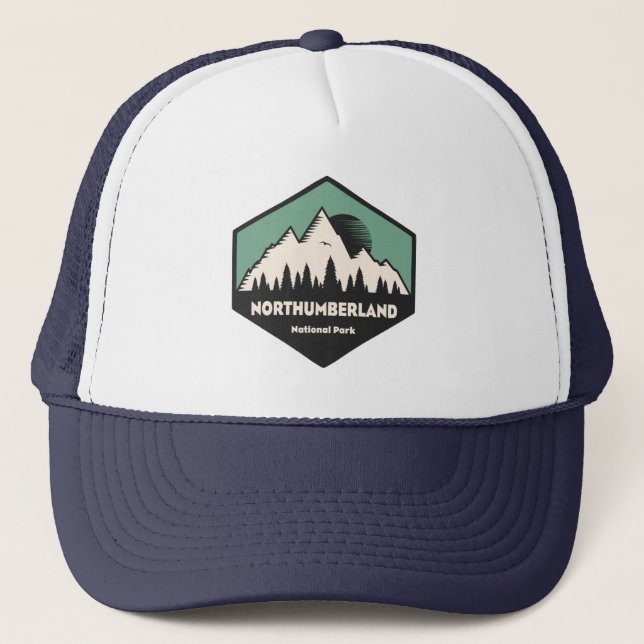 Gorra De Camionero Parque nacional de Northumberland (Anverso)