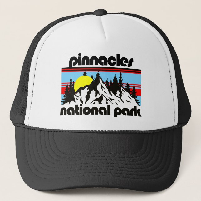 Gorra De Camionero Parque nacional de Pinnacles (Anverso)