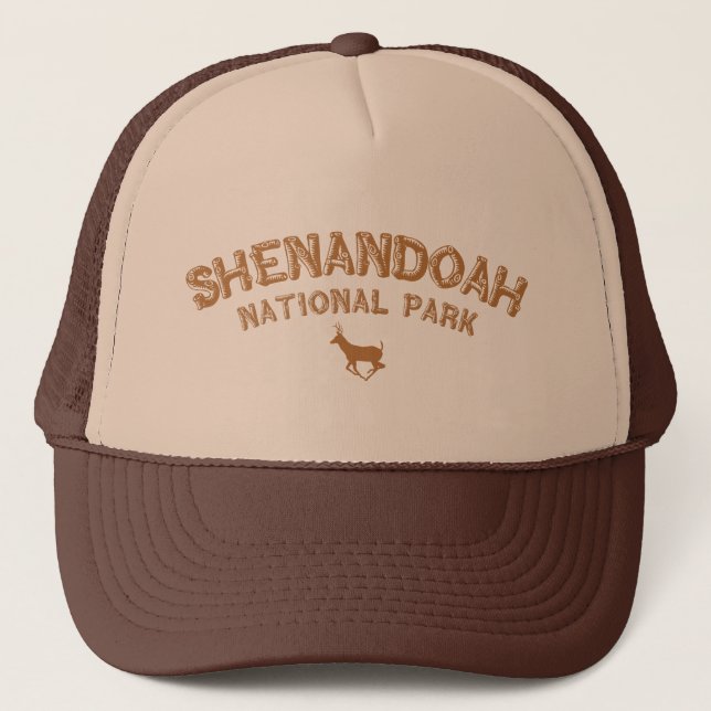 Gorra De Camionero Parque nacional de Shenandoah (Anverso)