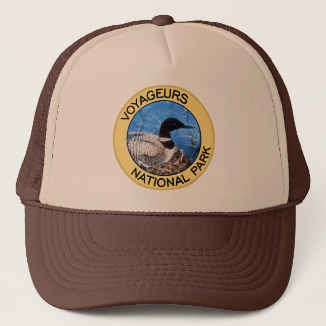 Gorra De Camionero Parque nacional de Voyageurs (Anverso)