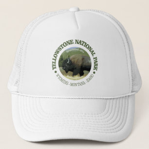 Gorra De Camionero Parque nacional de Yellowstone (bisonte)