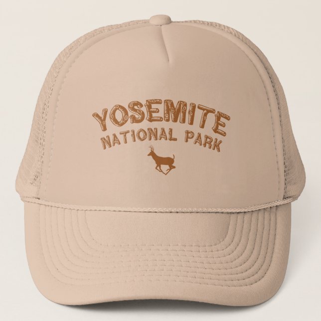 Gorra De Camionero Parque nacional de Yosemite (Anverso)