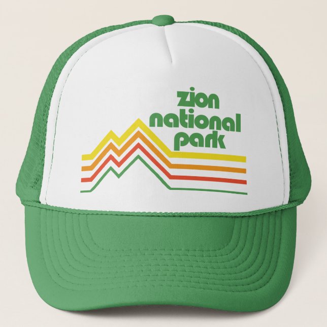 Gorra De Camionero Parque nacional de Zion (Anverso)