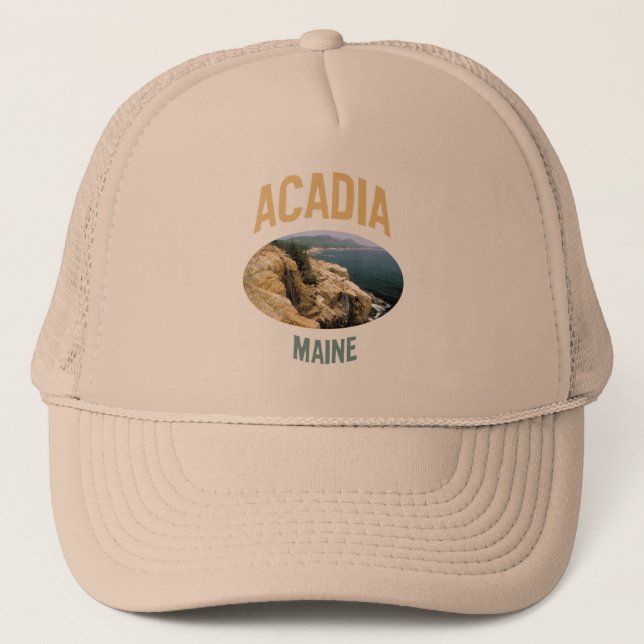 Gorra De Camionero Parque nacional del Acadia