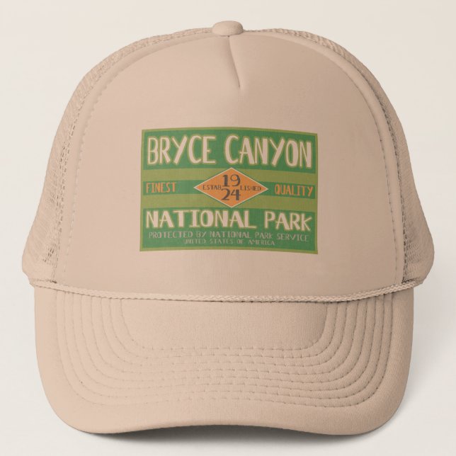 Gorra De Camionero Parque nacional del barranco de Bryce (Anverso)
