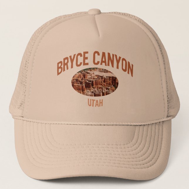 Gorra De Camionero Parque nacional del barranco de Bryce (Anverso)