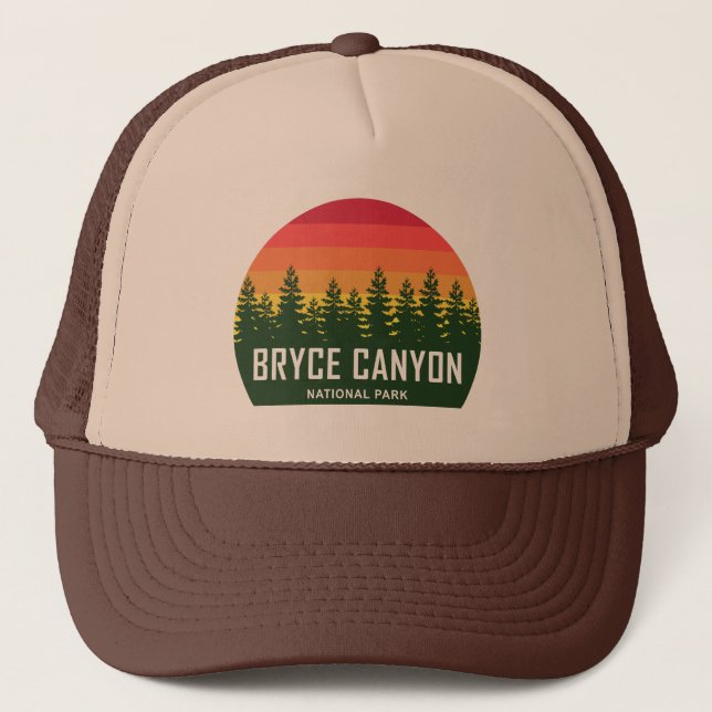 Gorra De Camionero Parque nacional del Cañón de Bryce (Anverso)