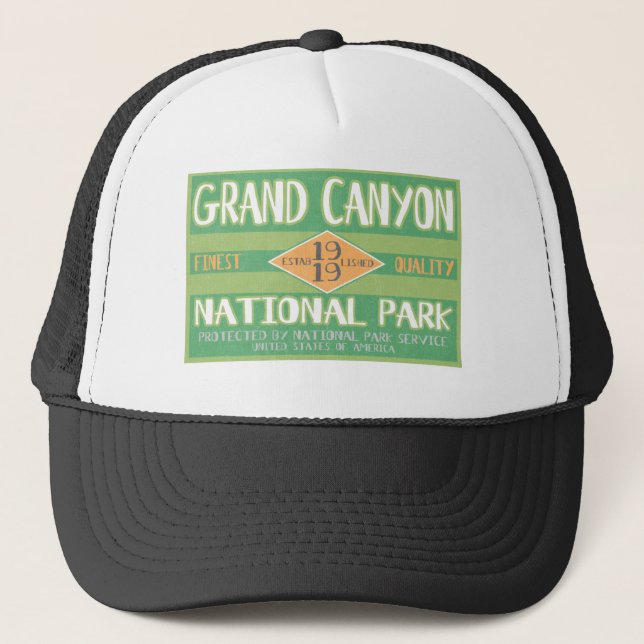 Gorra De Camionero Parque nacional del Gran Cañón (Anverso)