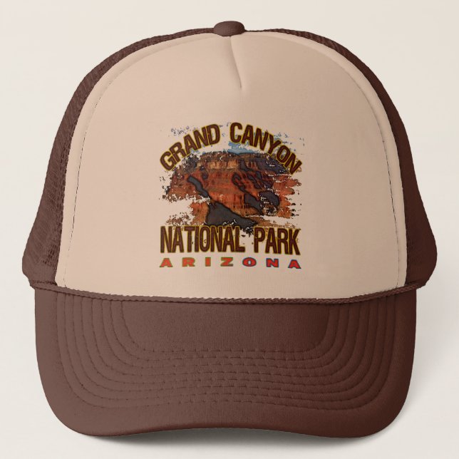 Gorra De Camionero Parque nacional del Gran Cañón (Anverso)