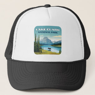 Gorra De Camionero Parque nacional del Lago Clark Viaje de Alaska Vin
