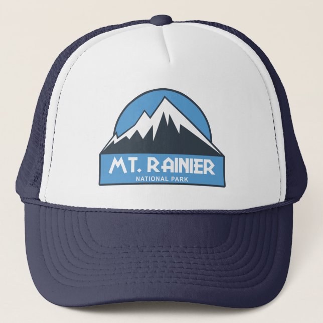 Gorra De Camionero Parque nacional del Monte Rainier (Anverso)