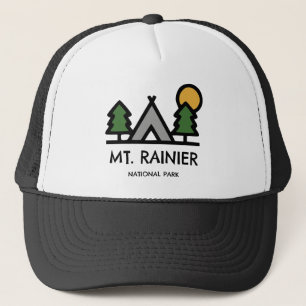 Gorra De Camionero Parque nacional del Monte Rainier