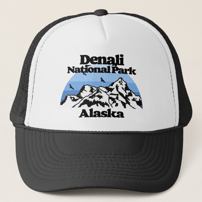Gorra De Camionero Parque nacional Denali (Anverso)