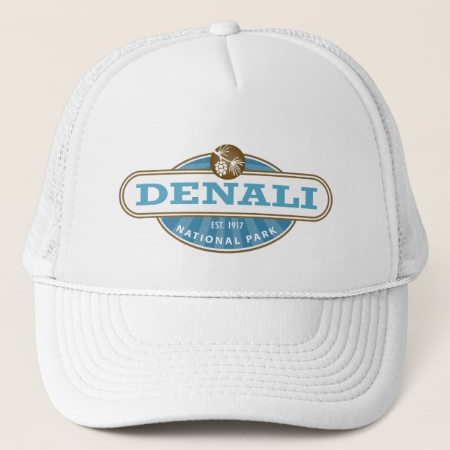 Gorra De Camionero Parque nacional Denali (Anverso)