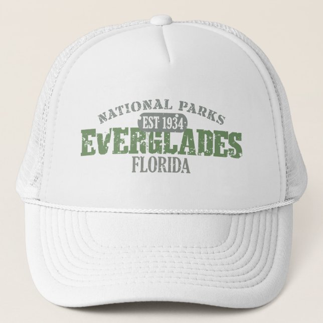Gorra De Camionero Parque nacional Everglades (Anverso)