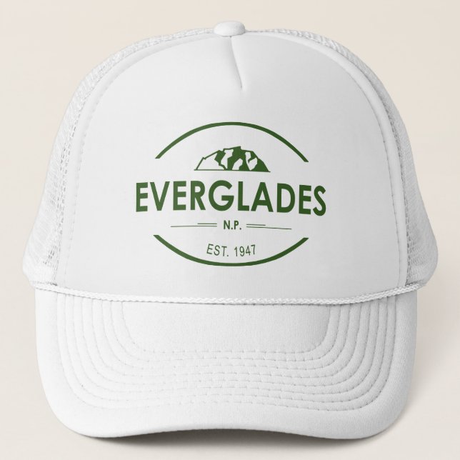 Gorra De Camionero Parque nacional Everglades (Anverso)