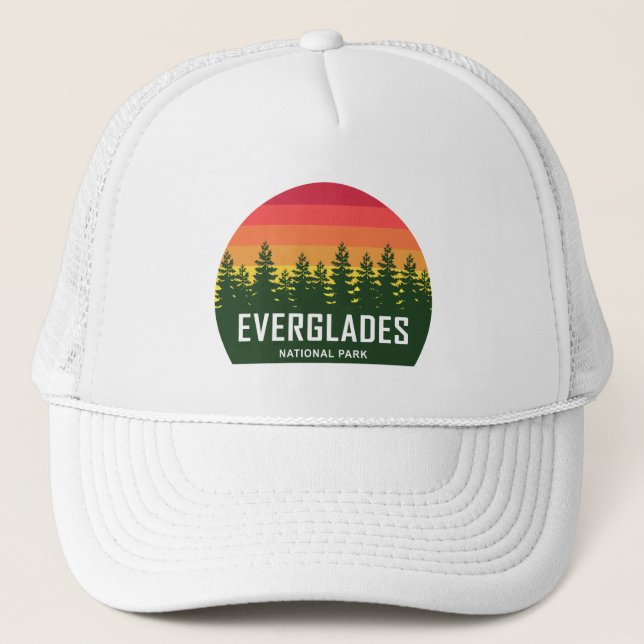 Gorra De Camionero Parque Nacional Everglades (Anverso)