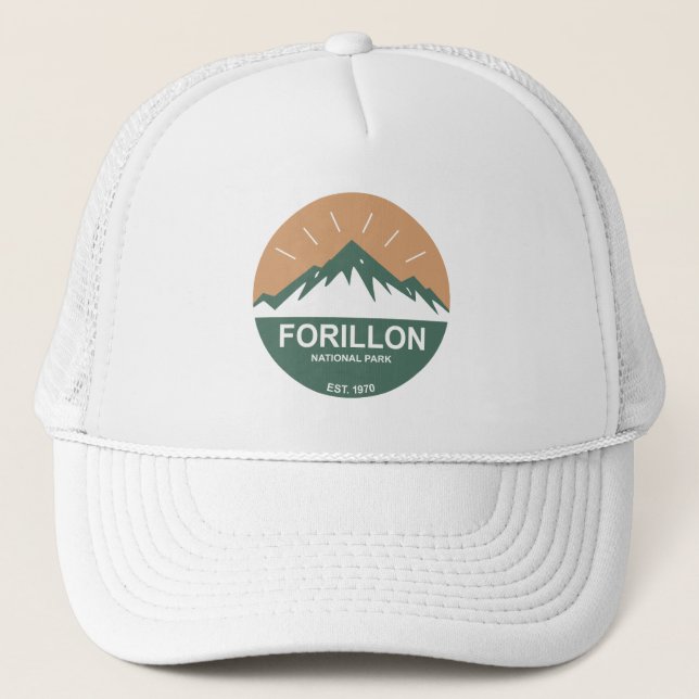 Gorra De Camionero Parque nacional Forillon (Anverso)