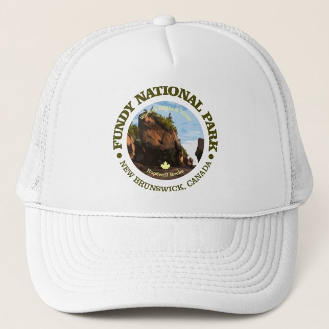 Gorra De Camionero Parque nacional Fundy (Anverso)