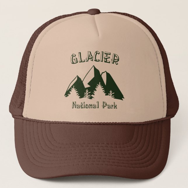 Gorra De Camionero Parque nacional Glaciar (Anverso)