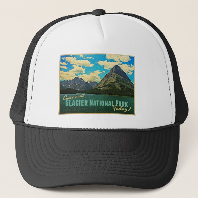 Gorra De Camionero Parque nacional Glaciar (Anverso)