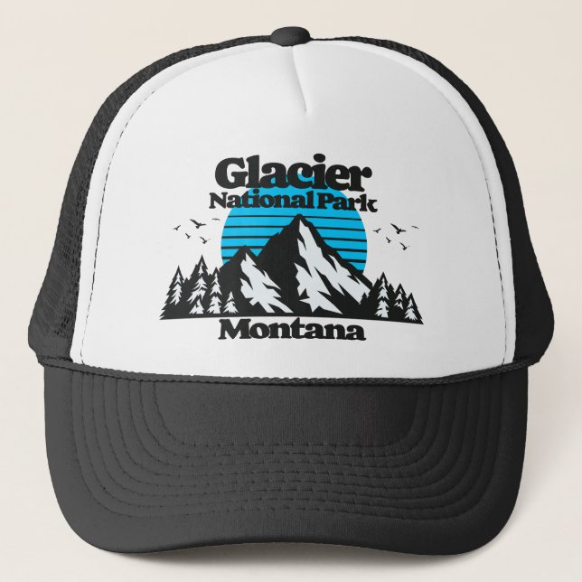 Gorra De Camionero Parque nacional Glaciar (Anverso)