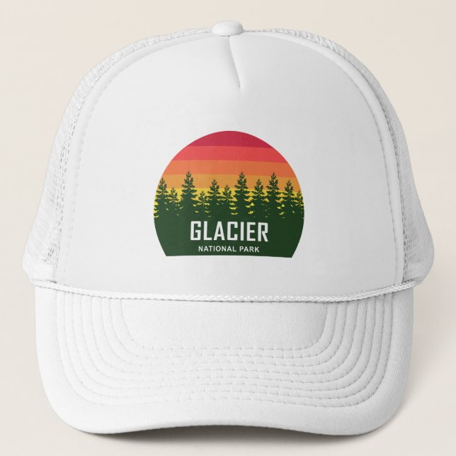 Gorra De Camionero Parque Nacional Glaciar (Anverso)
