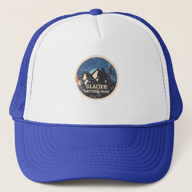 Gorra De Camionero Parque nacional Glaciar (Anverso)