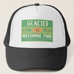 Gorra De Camionero Parque Nacional Glacier