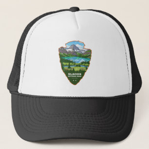 Gorra De Camionero Parque Nacional Glacier Montana Arrowhead