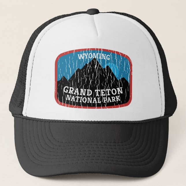 Gorra De Camionero Parque Nacional Grand Teton (Anverso)