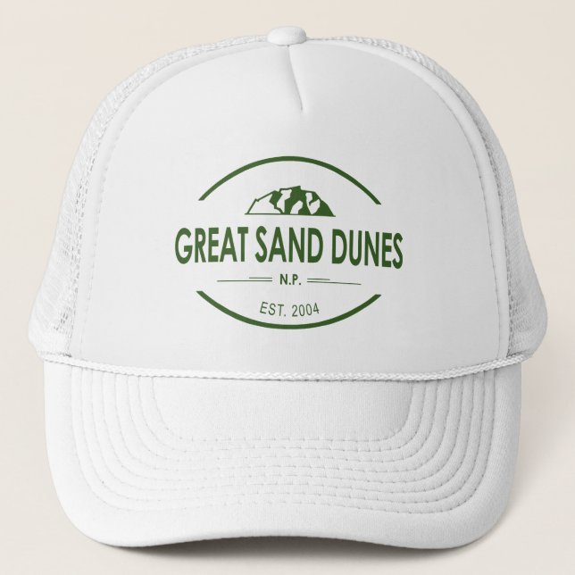 Gorra De Camionero Parque nacional Grandes Dunas de Arena (Anverso)
