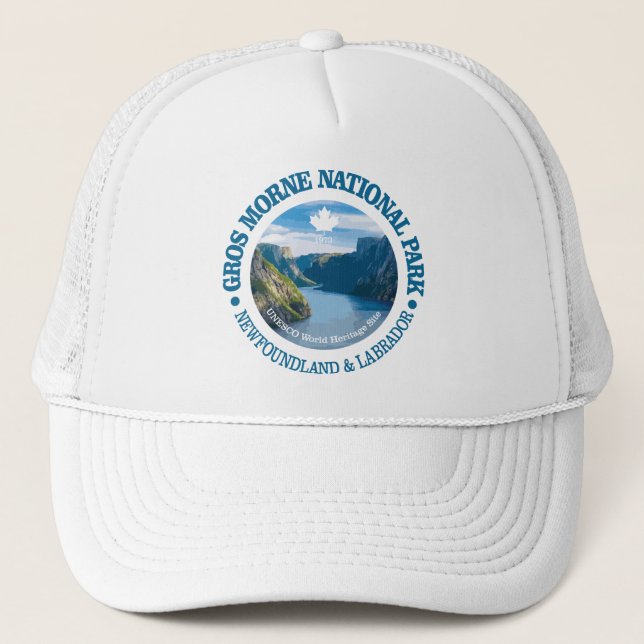 Gorra De Camionero Parque nacional Gros Morne (Anverso)