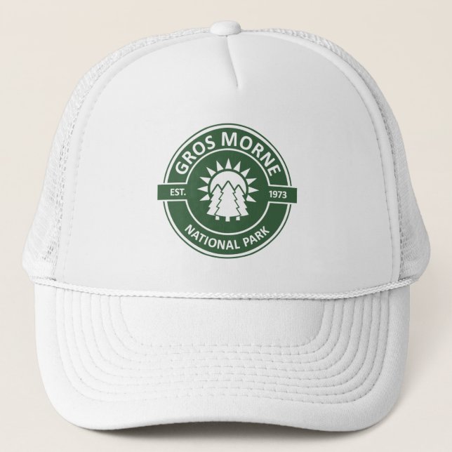 Gorra De Camionero Parque nacional Gros Morne (Anverso)