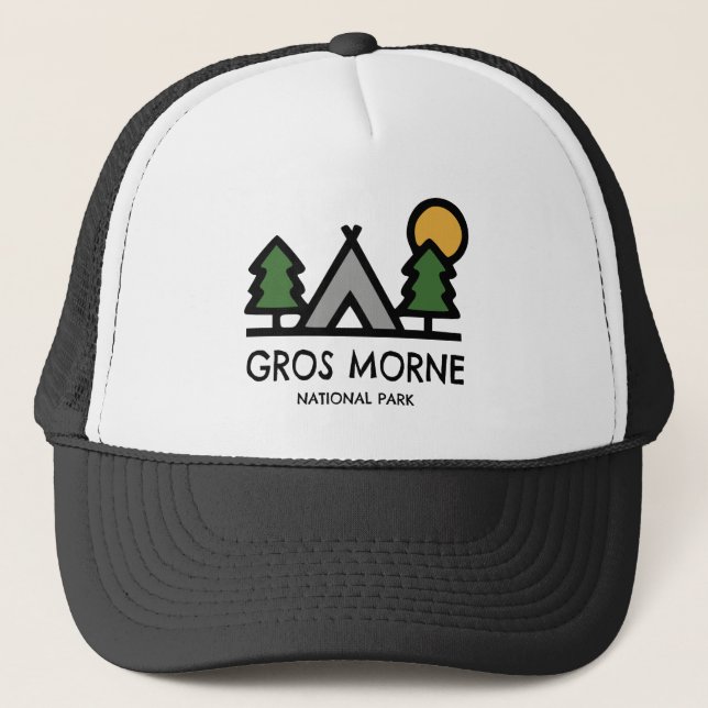 Gorra De Camionero Parque nacional Gros Morne (Anverso)