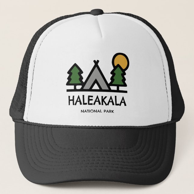 Gorra De Camionero Parque Nacional Haleakala (Anverso)